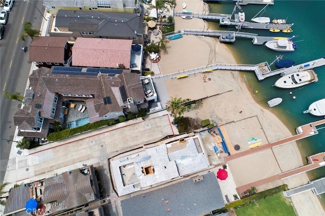 1324 E Balboa Blvd, Newport Beach, CA 92661 - aerial view of property and surrounding area featuring a large body of water