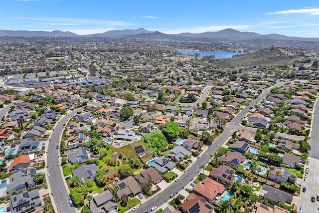 6843 Claremore Ave, San Diego, CA 92120 - view of property location featuring a water and mountain view and nearby suburban area