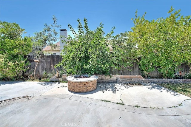 1507 4th St, Norco, CA 92860 - view of patio / terrace featuring a fire pit