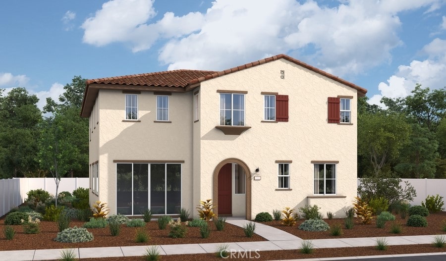 5162 Currant Way, Fontana, CA 92336 - mediterranean / spanish house with stucco siding and a tile roof