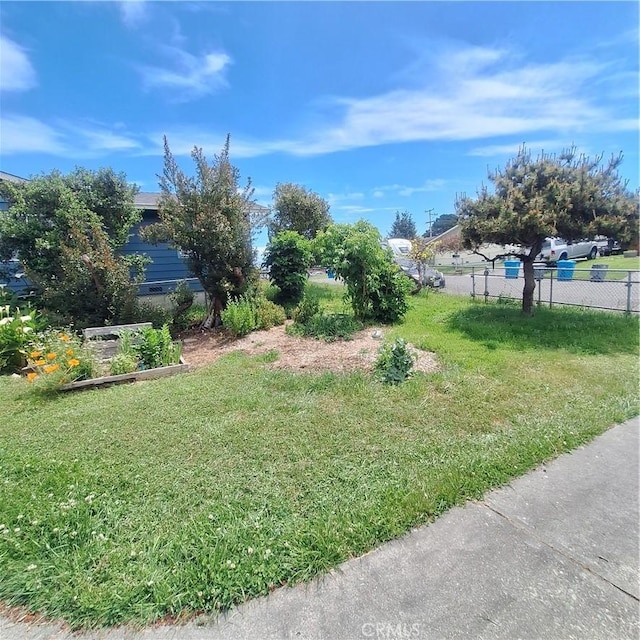 3473 Mclean St, Eureka, CA 95501 - view of yard featuring a vegetable garden