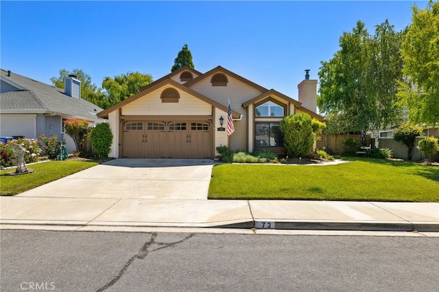 73 Mockingbird Ln, Templeton, CA 93465 - view of front of home with an attached garage and driveway