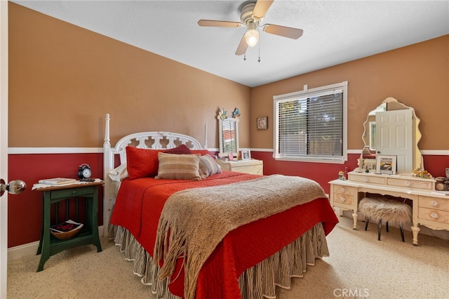 73 Mockingbird Ln, Templeton, CA 93465 - bedroom with carpet floors and a ceiling fan