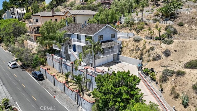 12235 Circula Panorama, North Tustin, CA 92705 - aerial view of property and surrounding area