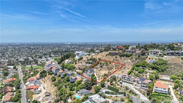 12235 Circula Panorama, North Tustin, CA 92705 - aerial overview of property's location featuring property boundaries highlighted