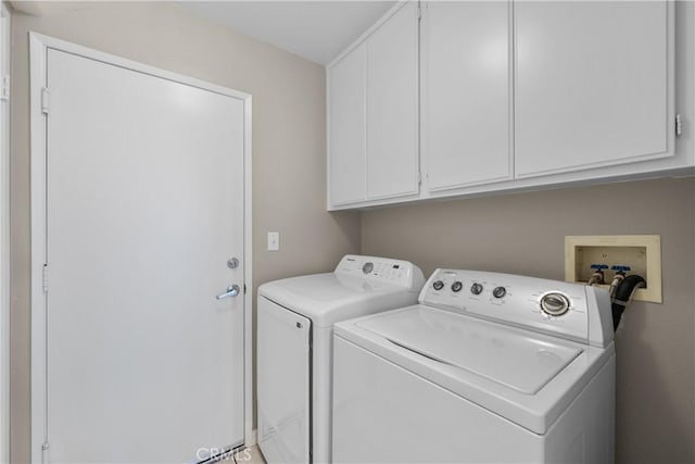 19752 Sierra Meadows Ln, Porter Ranch, CA 91326 - washroom featuring separate washer and dryer and cabinet space