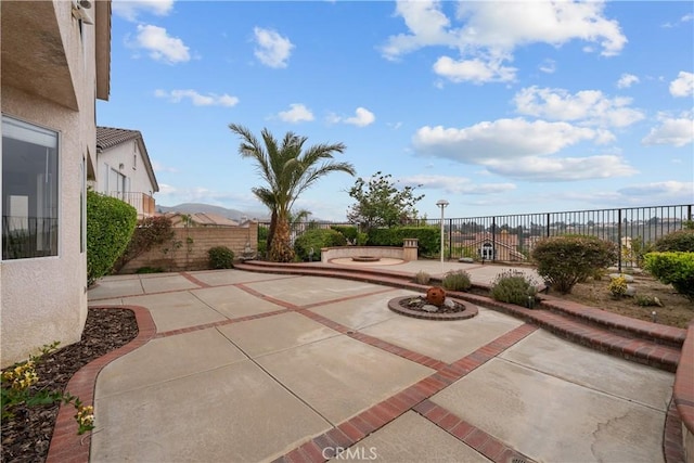 19752 Sierra Meadows Ln, Porter Ranch, CA 91326 - fenced backyard with a patio area