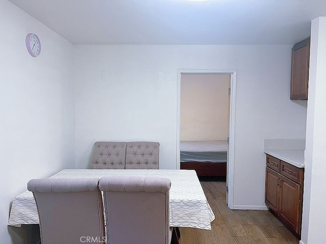 410 Russell Ave Unit C, Monterey Park, CA 91755 - dining space featuring light wood-type flooring