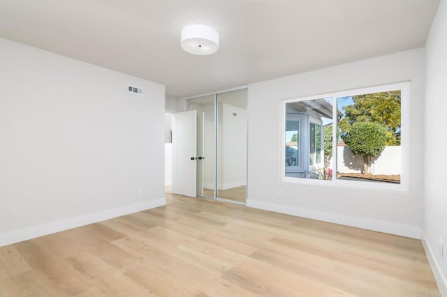 4161 Rhodes Way, Oceanside, CA 92056 - spare room featuring light wood-style floors and baseboards