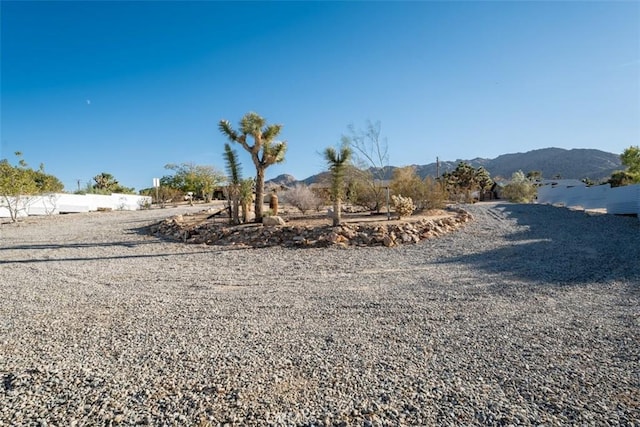 60468 Latham Trl, Joshua Tree, CA 92252 - view of yard with a mountain view