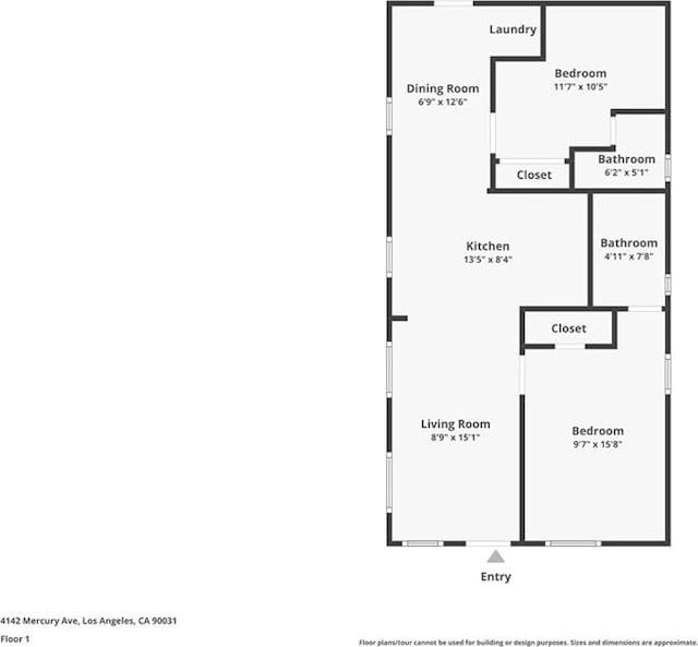 4142 Mercury Ave, Los Angeles, CA 90031 - home floor plan