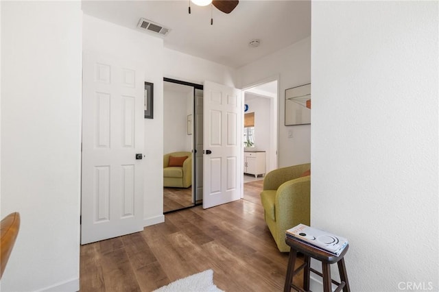 4142 Mercury Ave, Los Angeles, CA 90031 - hallway with wood finished floors and baseboards