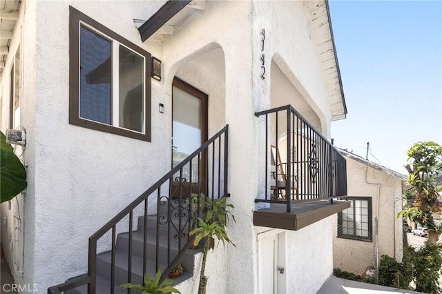 4142 Mercury Ave, Los Angeles, CA 90031 - property entrance with stucco siding