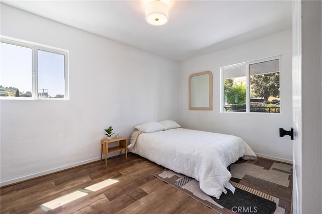 4142 Mercury Ave, Los Angeles, CA 90031 - bedroom with wood finished floors and baseboards