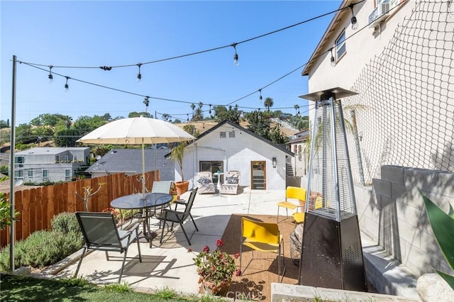 4142 Mercury Ave, Los Angeles, CA 90031 - view of patio / terrace featuring an outbuilding