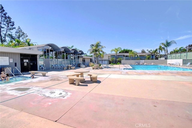 2486 Napoli Way, Costa Mesa, CA 92627 - community pool featuring a patio