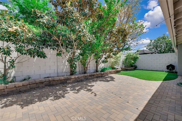 2486 Napoli Way, Costa Mesa, CA 92627 - fenced backyard with a patio