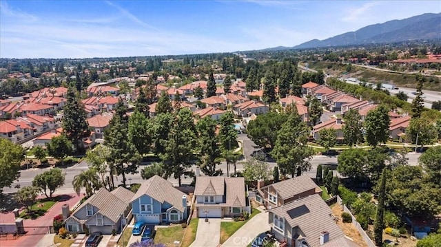6600 Montresor Pl, Rancho Cucamonga, CA 91737 - aerial perspective of suburban area with a mountainous background