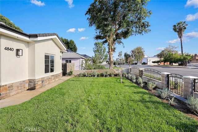 4840 Temple City Blvd, Temple City, CA 91780 - view of yard with a gate