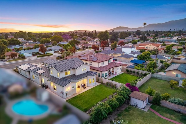 4840 Temple City Blvd, Temple City, CA 91780 - aerial view of residential area featuring mountains