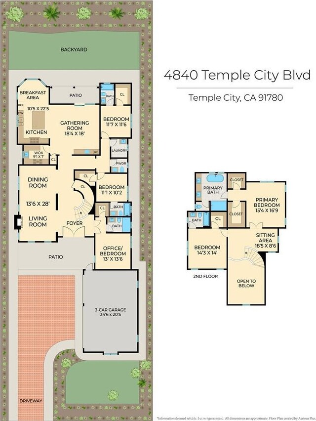 4840 Temple City Blvd, Temple City, CA 91780 - property floor plan