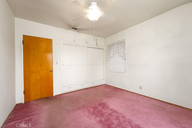 2407 E Walnut Crk, West Covina, CA 91791 - unfurnished bedroom featuring carpet and a ceiling fan