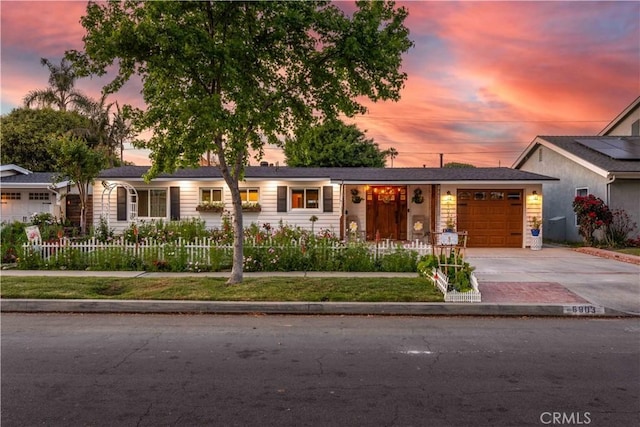 6903 E Driscoll St, Long Beach, CA 90815 - ranch-style house with an attached garage and concrete driveway