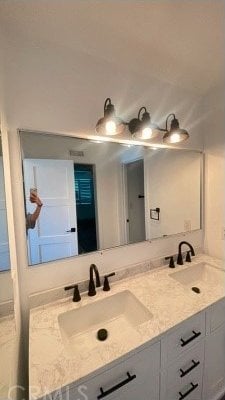 1741 Tustin Ave Unit 5, Costa Mesa, CA 92627 - bathroom featuring double vanity