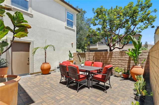 410 N Tapia Ln, Brea, CA 92821 - view of patio / terrace featuring outdoor dining space