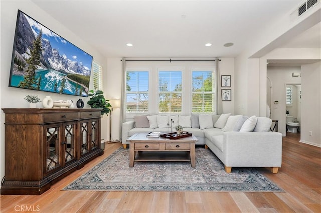 410 N Tapia Ln, Brea, CA 92821 - living room with wood finished floors and recessed lighting