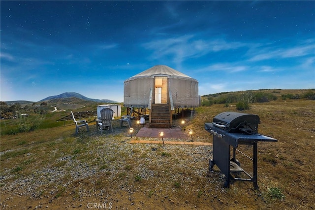 32955 Buckskin Rd, Temecula, CA 92592 - view of outbuilding with a mountain view