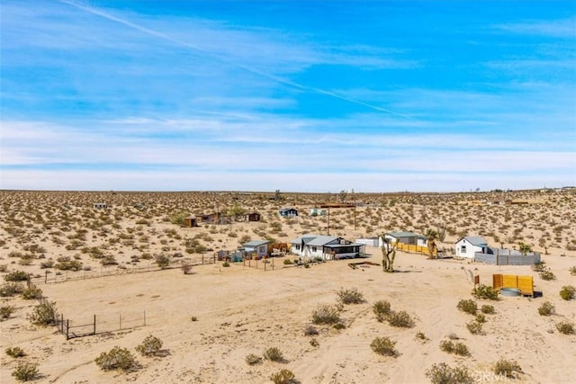 68365 Emerald Dr Unit 29, Palms, CA 92277 - aerial view of sparsely populated area featuring a desert landscape
