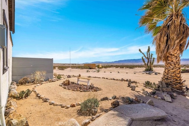 68365 Emerald Dr Unit 29, Palms, CA 92277 - view of yard featuring a mountain view
