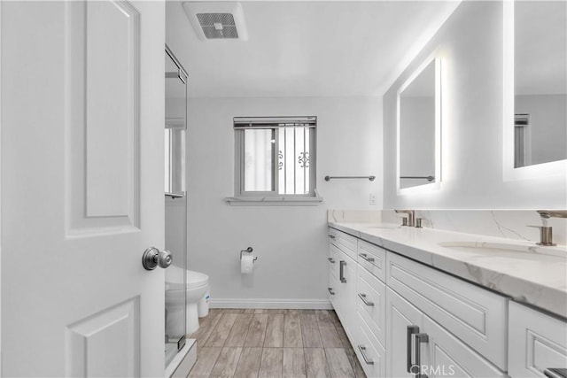 1931 El Sereno Ave, Arcadia, CA 91007 - full bath featuring toilet, double vanity, and baseboards