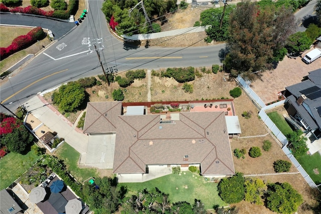 1200 N Cypress St, La Habra Heights, CA 90631 - bird's eye view