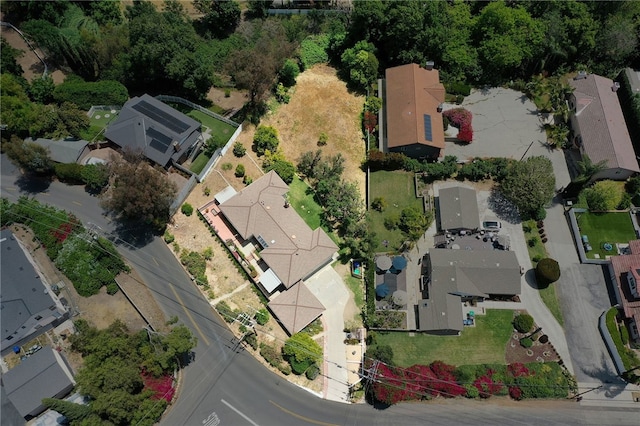 1200 N Cypress St, La Habra Heights, CA 90631 - aerial view of residential area