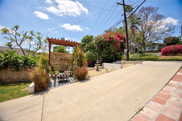 1200 N Cypress St, La Habra Heights, CA 90631 - view of patio