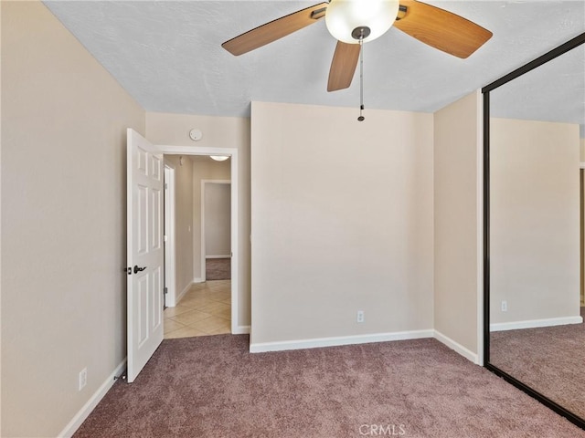 17970 Pitache St, Hesperia, CA 92345 - unfurnished bedroom featuring carpet flooring, ceiling fan, and baseboards