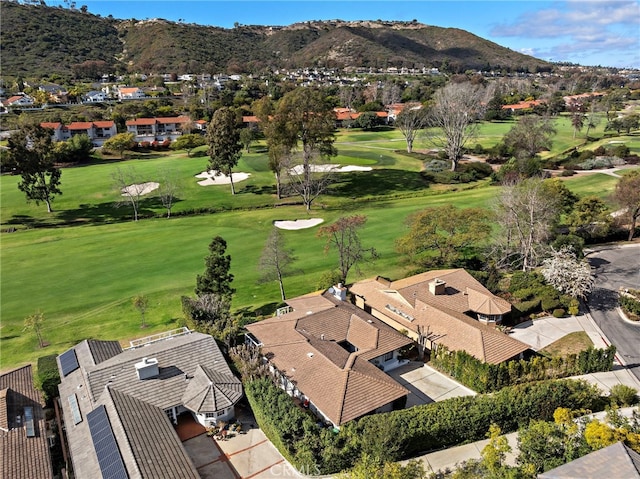 31751 E Nine, Laguna Niguel, CA 92677 - aerial perspective of suburban area with mountains and a local golf course