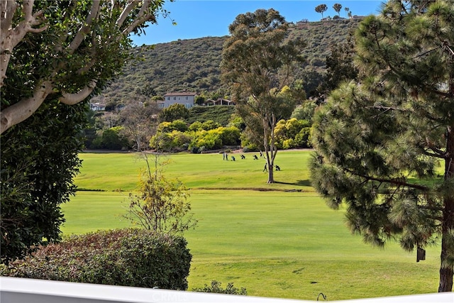 31751 E Nine, Laguna Niguel, CA 92677 - view of community with a mountain view, view of golf course, and a lawn