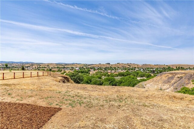 13165 N Bluffs Ct, San Miguel, CA 93451 - view of yard featuring a view of countryside