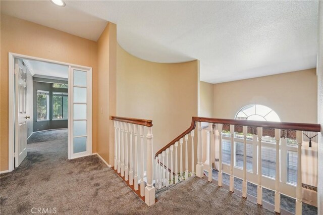 12958 Boston Ave, Chino, CA 91710 - stairs featuring carpet floors and baseboards