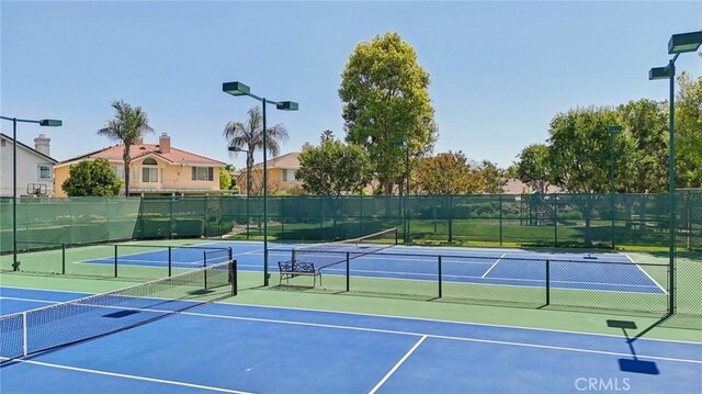 12958 Boston Ave, Chino, CA 91710 - view of tennis court with community basketball court