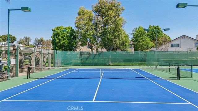 12958 Boston Ave, Chino, CA 91710 - view of tennis court with community basketball court
