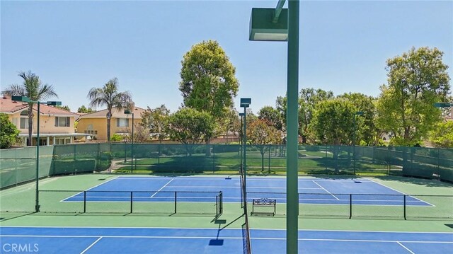 12958 Boston Ave, Chino, CA 91710 - view of tennis court with community basketball court
