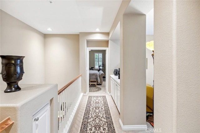 23423 Abbey Glen Pl Unit 30, Valencia, CA 91354 - corridor featuring recessed lighting