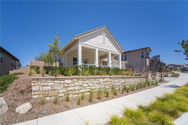 39454 Chamise St, Temecula, CA 92591 - view of side of home featuring a tile roof