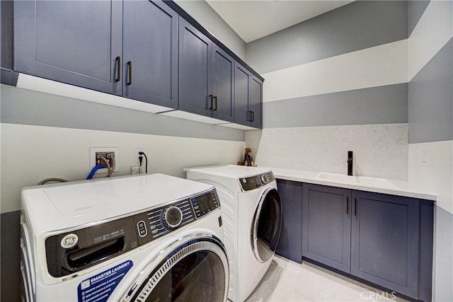 39454 Chamise St, Temecula, CA 92591 - washroom featuring cabinet space and washing machine and dryer