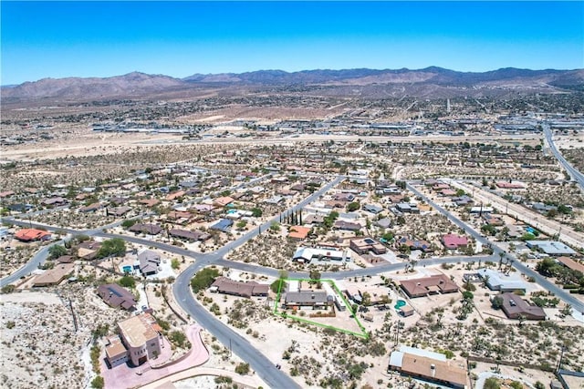 57490 Redondo St, Yucca Valley, CA 92284 - view of property location with mountains and nearby suburban area