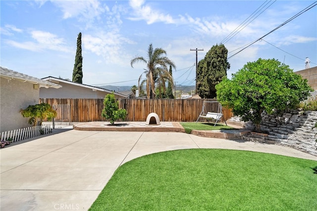 5979 Stanton Ave, Highland, CA 92346 - view of yard featuring a patio